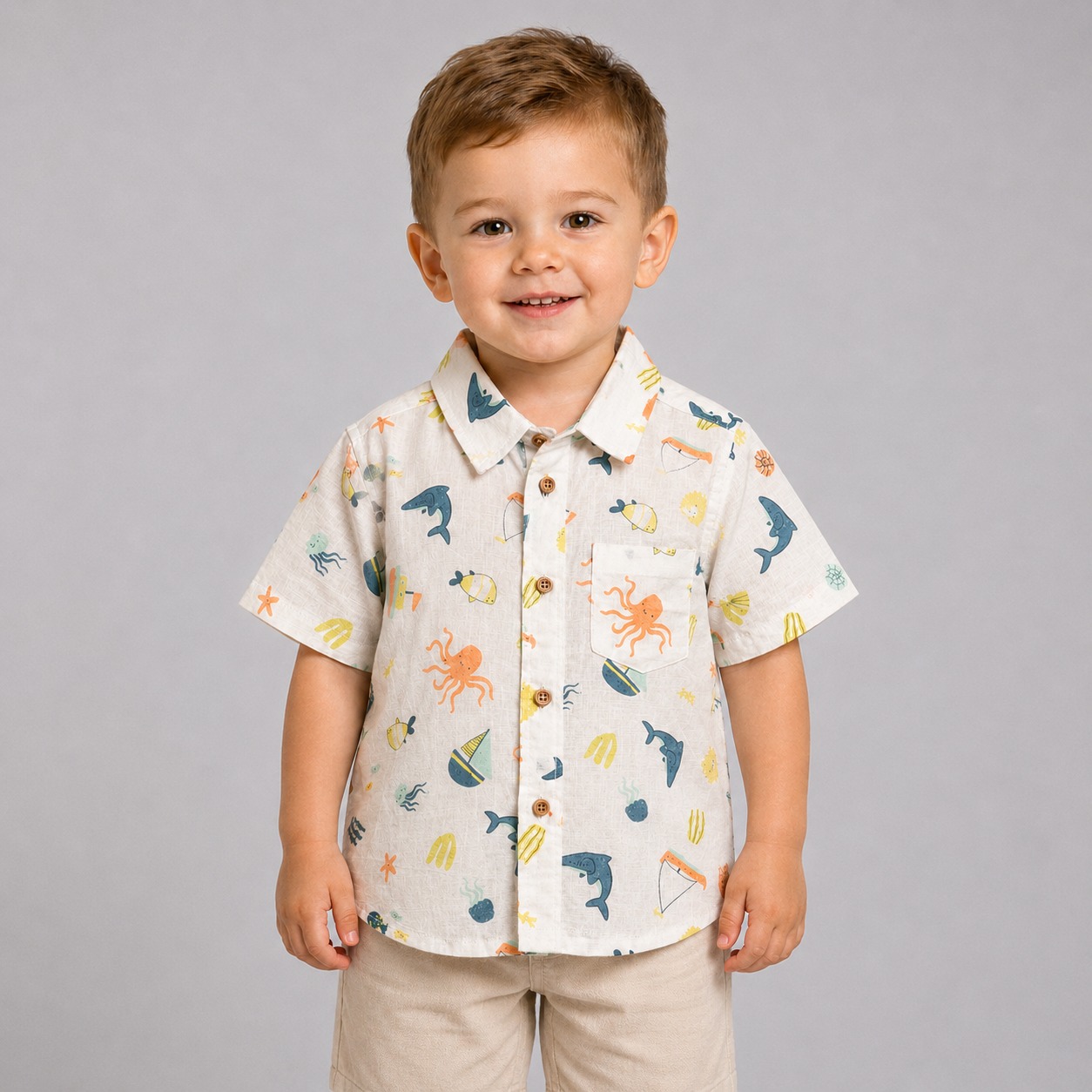 Cotton Boys Shirt