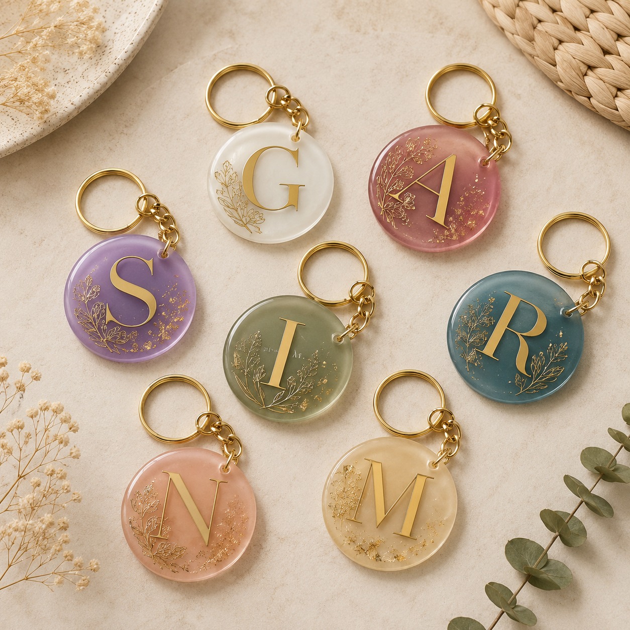 Resin Keychain